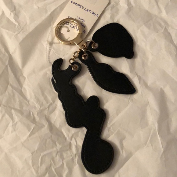 Kate Spade leopard novelty mix keychain - Picture 3 of 7